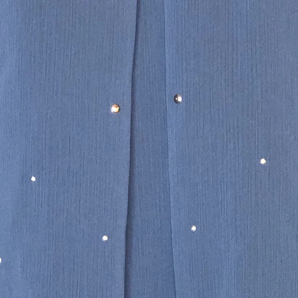 JUICY COUTURE Navy Blue Sleeveless blouse - Picture 2 of 5
